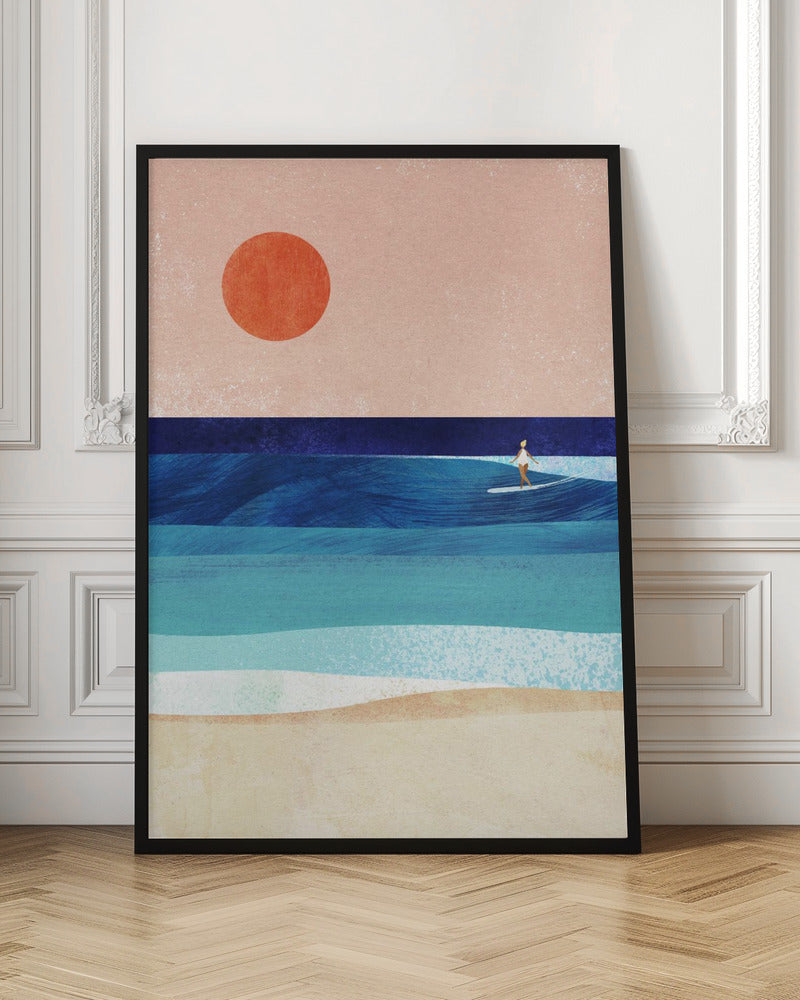 Surf Girl - Poster / Art Print