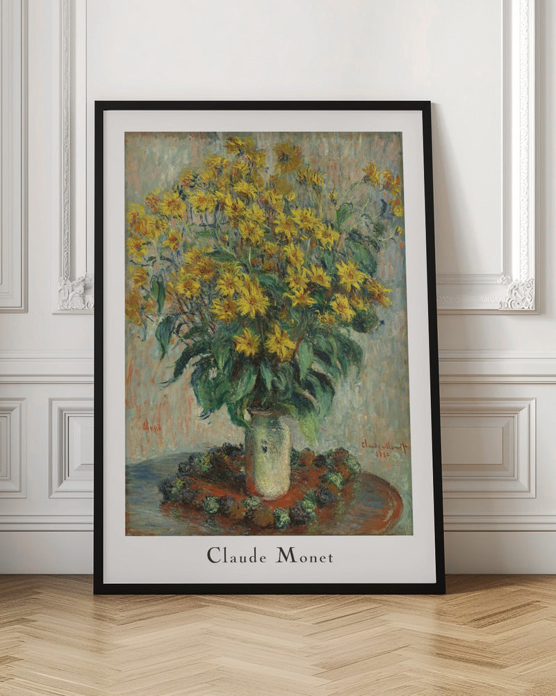 Jerusalem Artichoke Flowers - Poster / Art Print