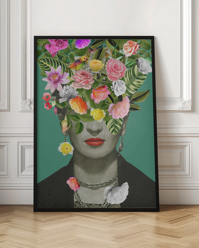 Floral Frida - Poster / Art Print