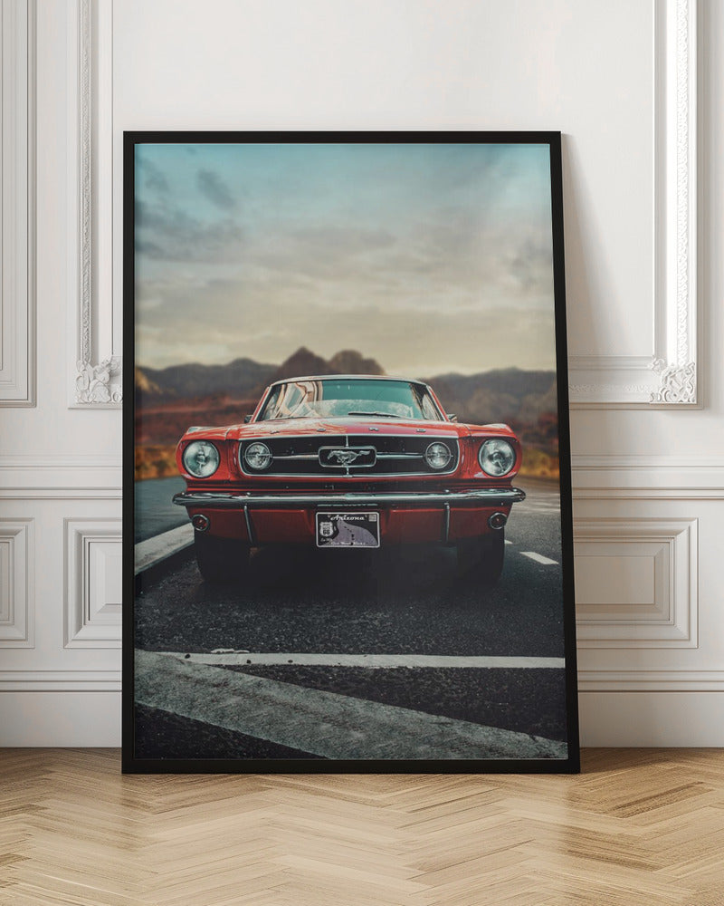 Vintage Car Love - Poster / Art Print
