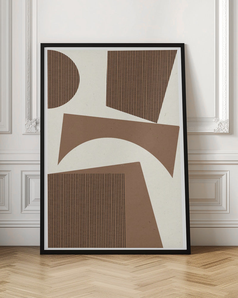 Modern Abstract Shape 02 - Poster / Art Print