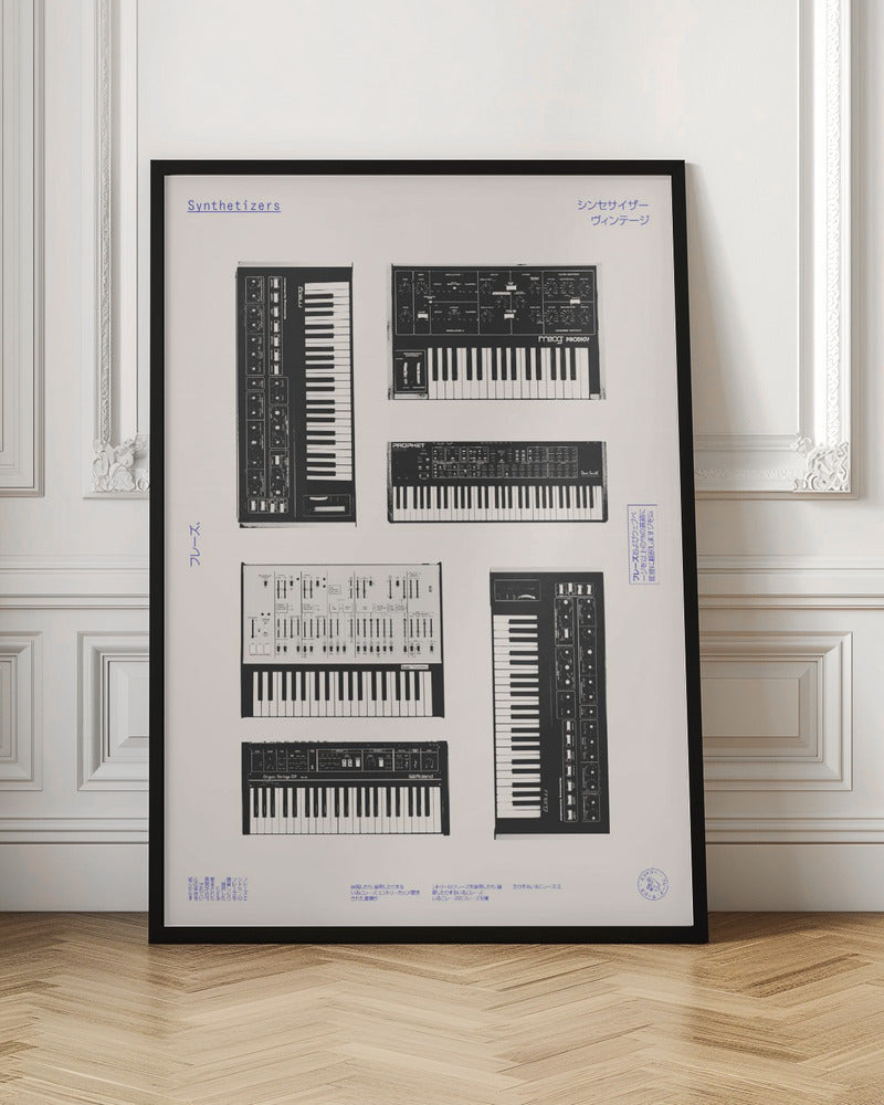 Synthetisers - Poster / Art Print