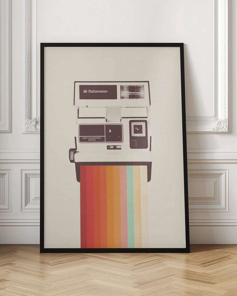 Instant Camera Rainbow - Poster / Art Print