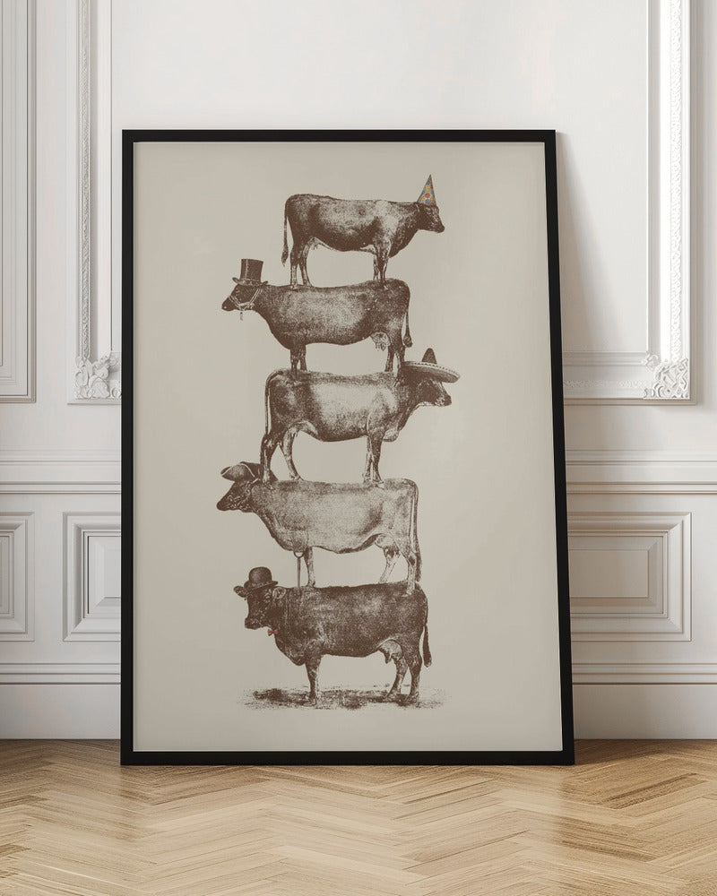 Cow Cow Nuts - Poster / Art Print