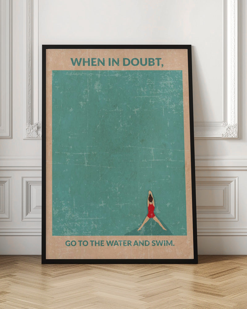 Open Water Standard Wall Art - Poster / Art Print