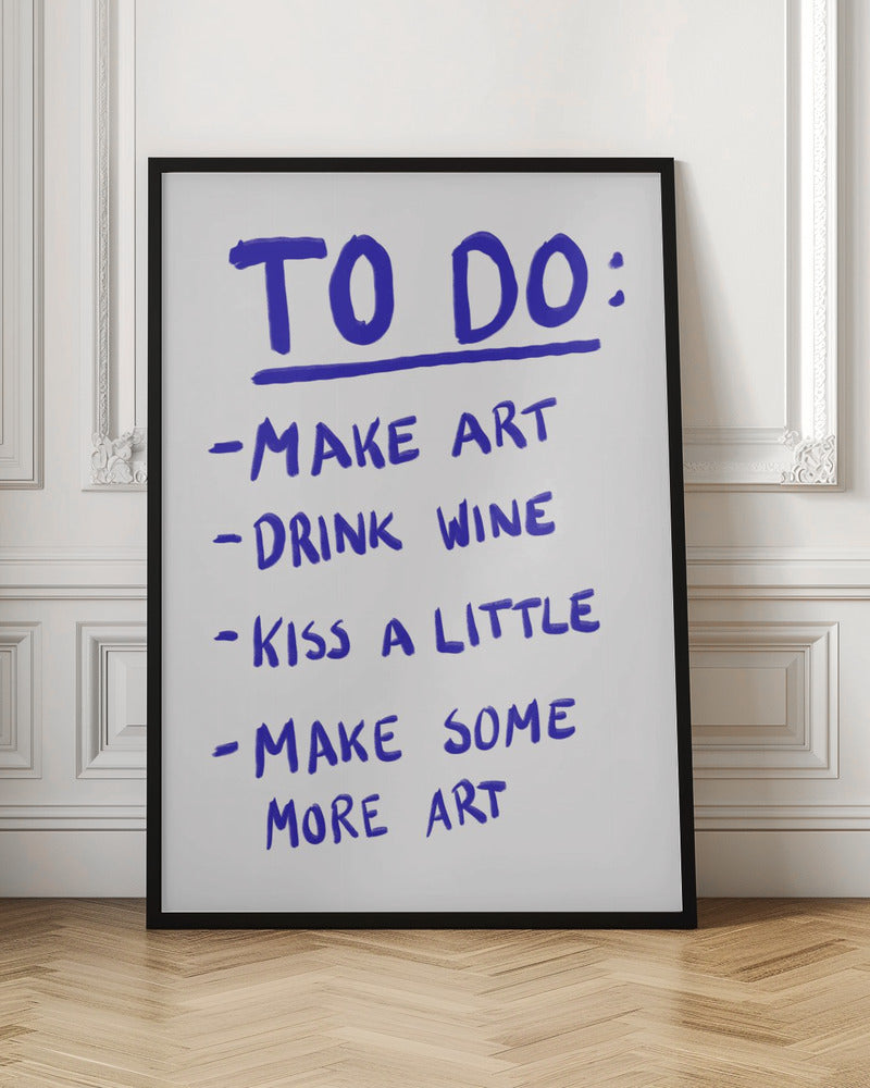 To Do - Poster / Art Print