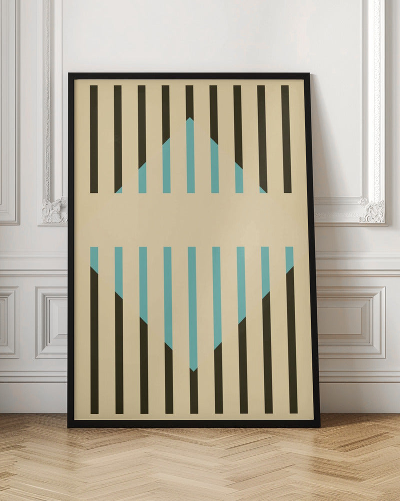 Faded Geometric #3 - Poster / Art Print