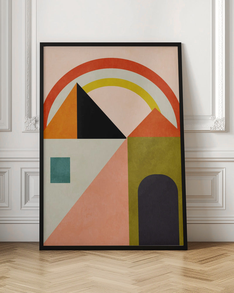 Playing Around Shapes - Poster / Art Print