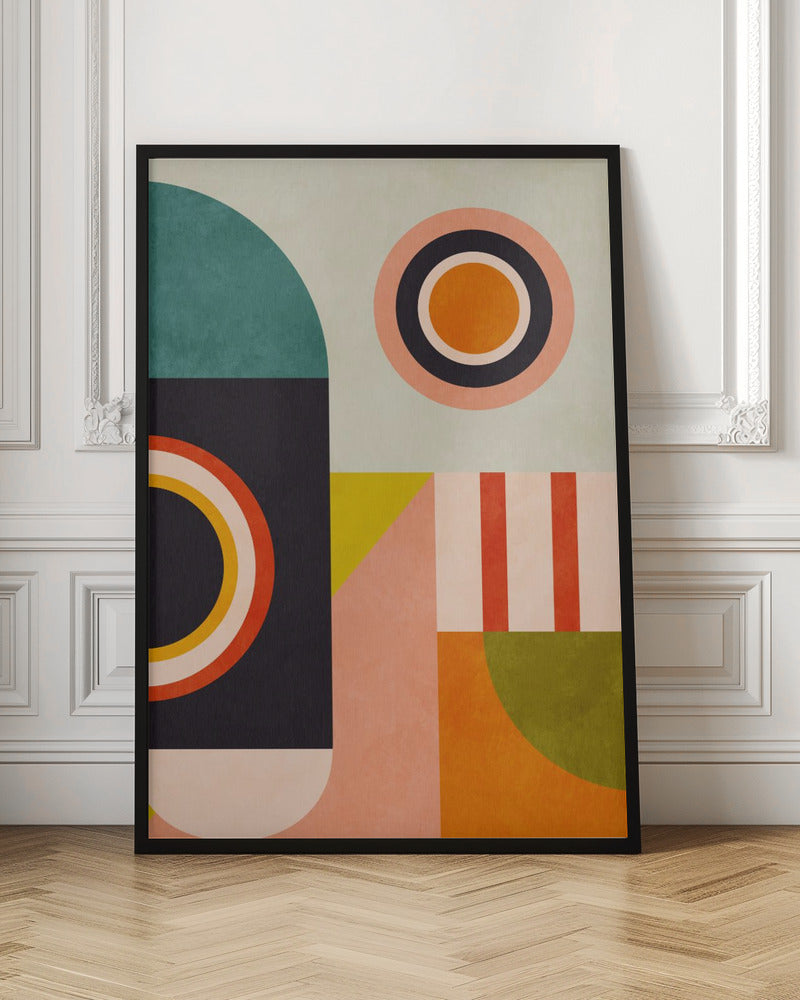 Playing Around Shapes 2 - Poster / Art Print