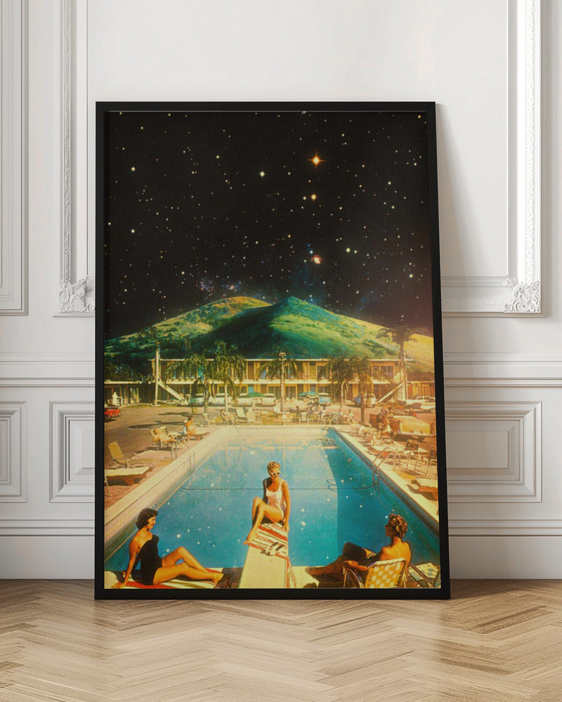 Space Pool - Poster / Art Print