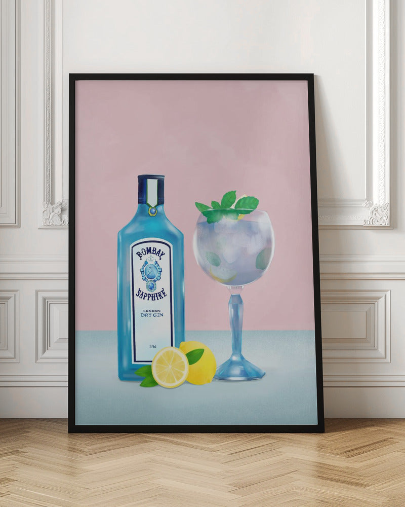 Gin Cocktail - Poster / Art Print