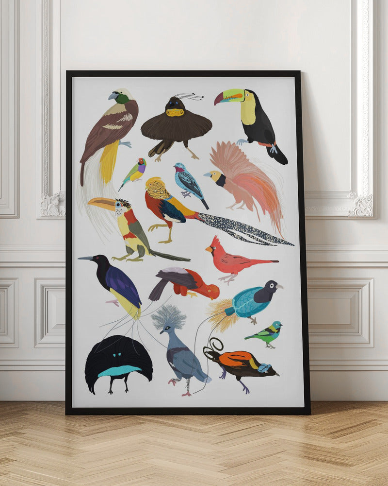 Birds of Paradise - Poster / Art Print
