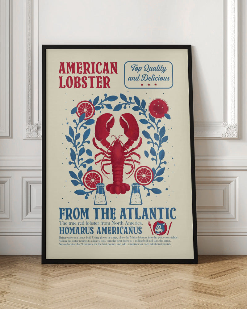 Lobster kitchen print - Poster / Art Print