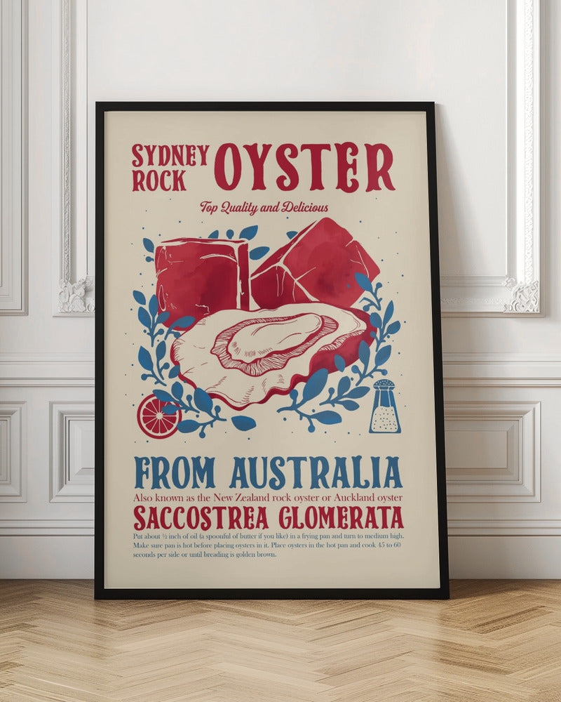 Oyster kitchen decor - Poster / Art Print