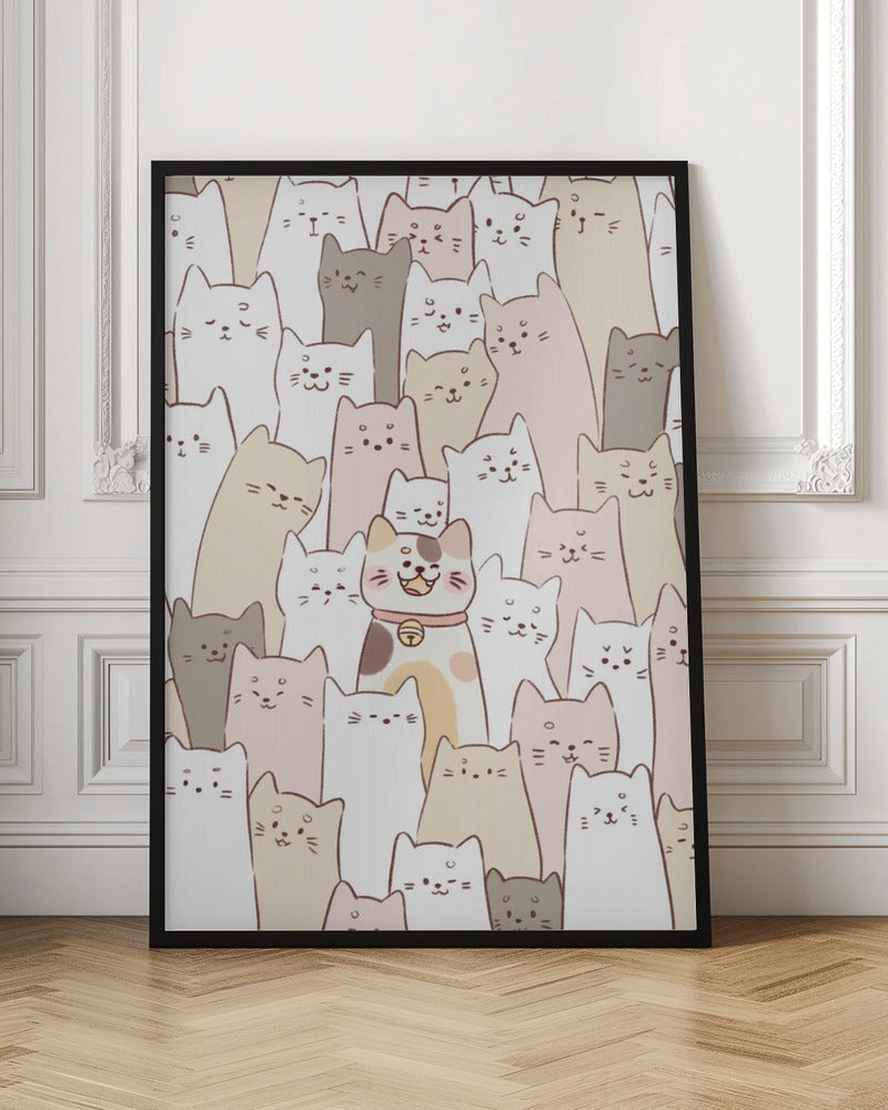 Cute Kitten cover - Poster / Art Print