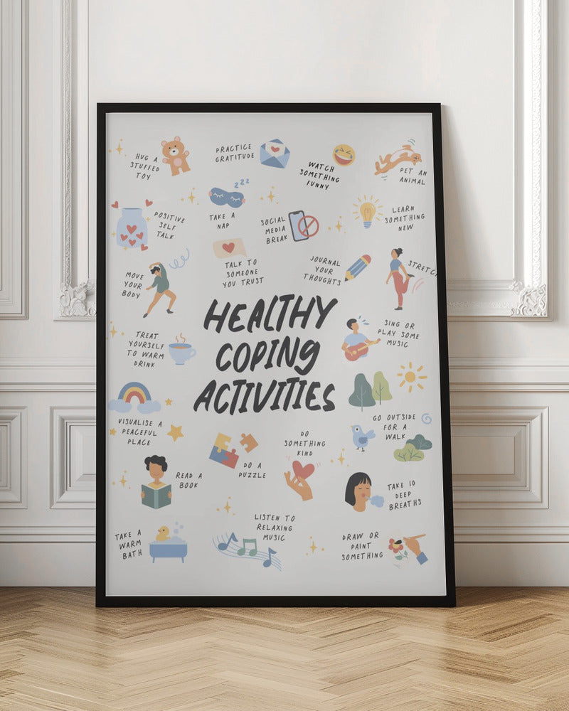 Coping Activities - Poster / Art Print