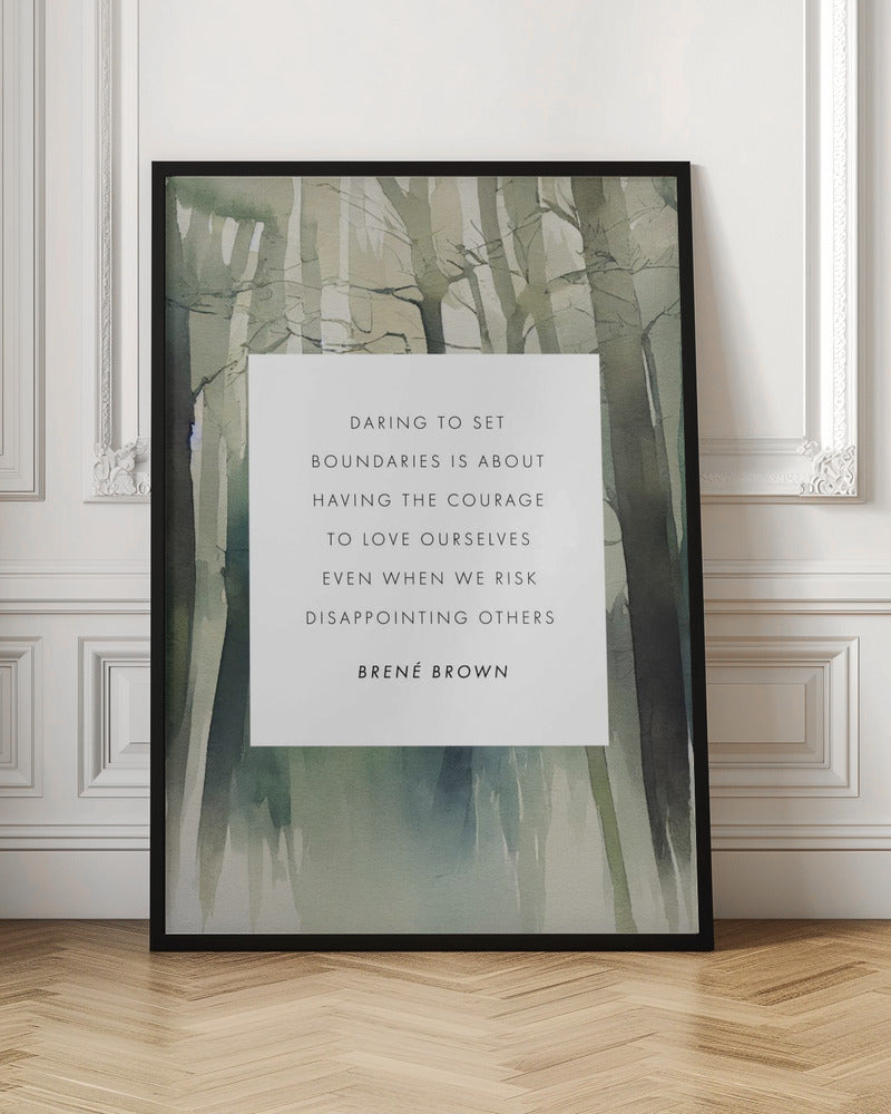 Boundaries - Poster / Art Print