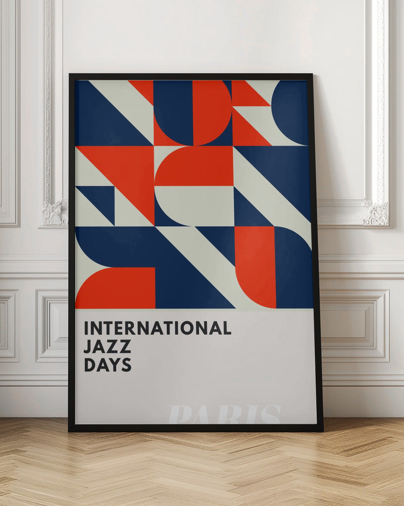 Jazz Days Paris - Poster / Art Print