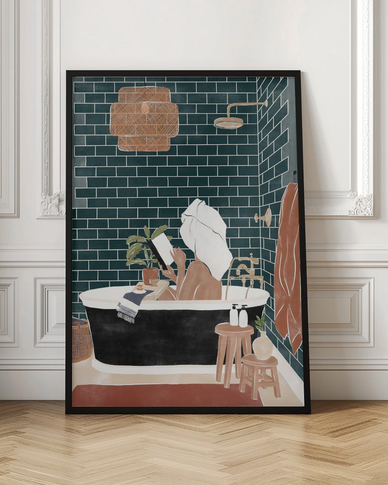 Bathroom Babe - Poster / Art Print