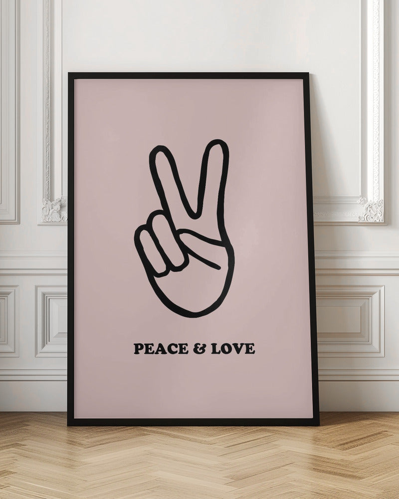 Peace & Love - Poster / Art Print