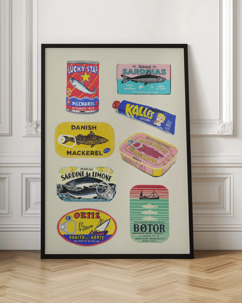 Canned Fish - Poster / Art Print