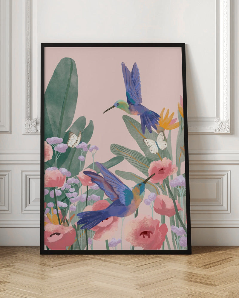 Hummingbirds - Poster / Art Print