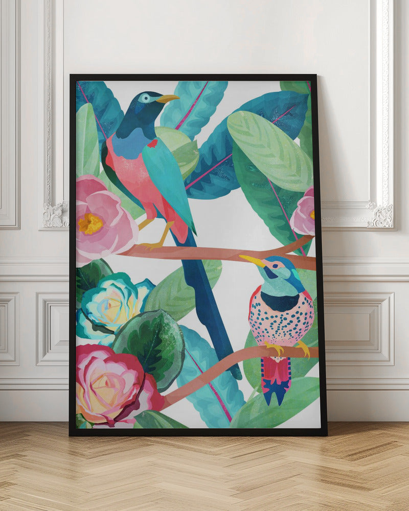 Birds of Spring - Poster / Art Print