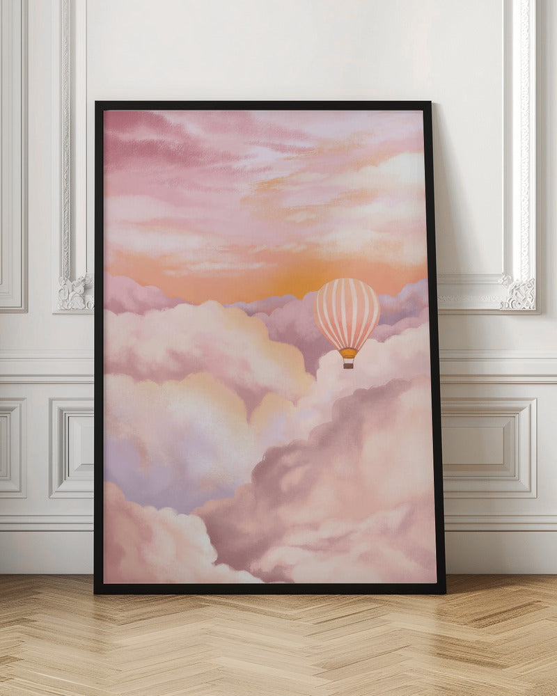 In the Clouds - Poster / Art Print