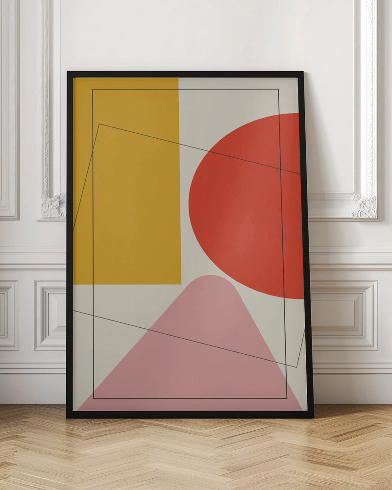 Four Triangles - Poster / Art Print