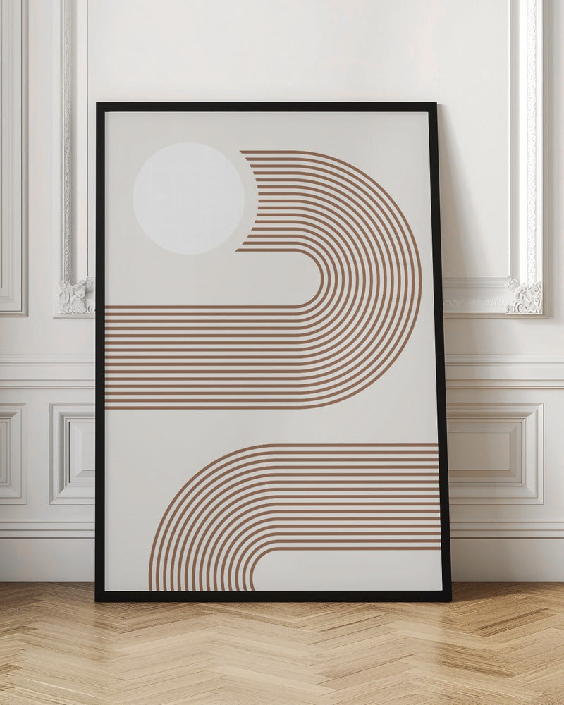 Beige Arc Poster No.2 - Poster / Art Print