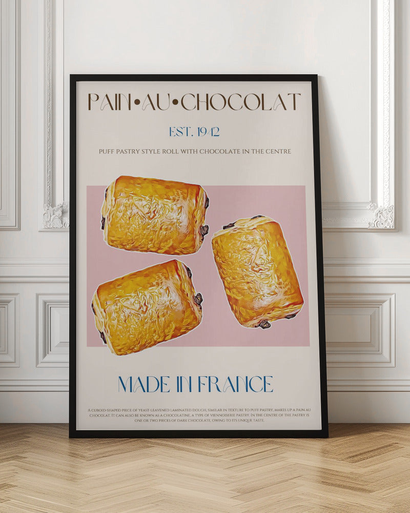 Pain Au Chocolat Print - Poster / Art Print