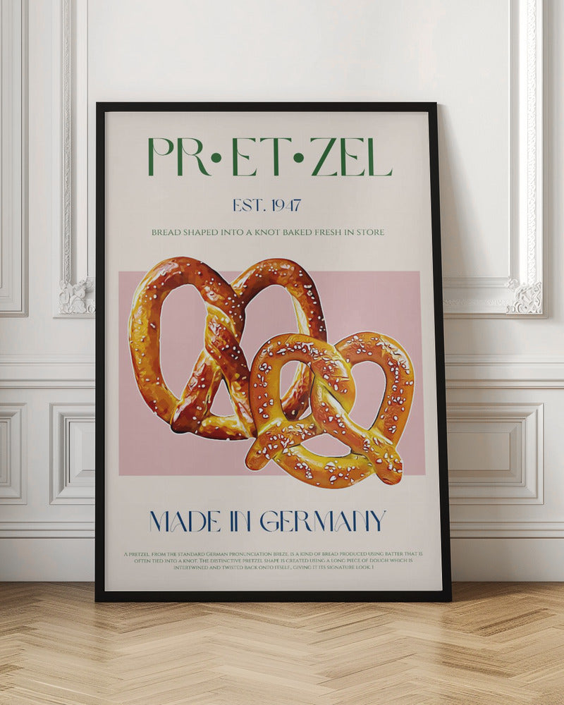 Pretzel Print - Poster / Art Print