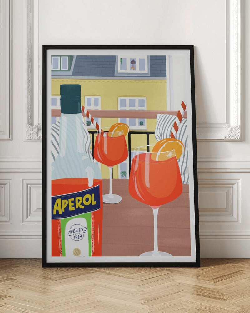 Balcony Hygge - Poster / Art Print