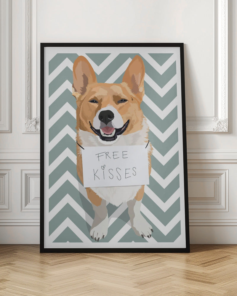 Free Kisses - Poster / Art Print