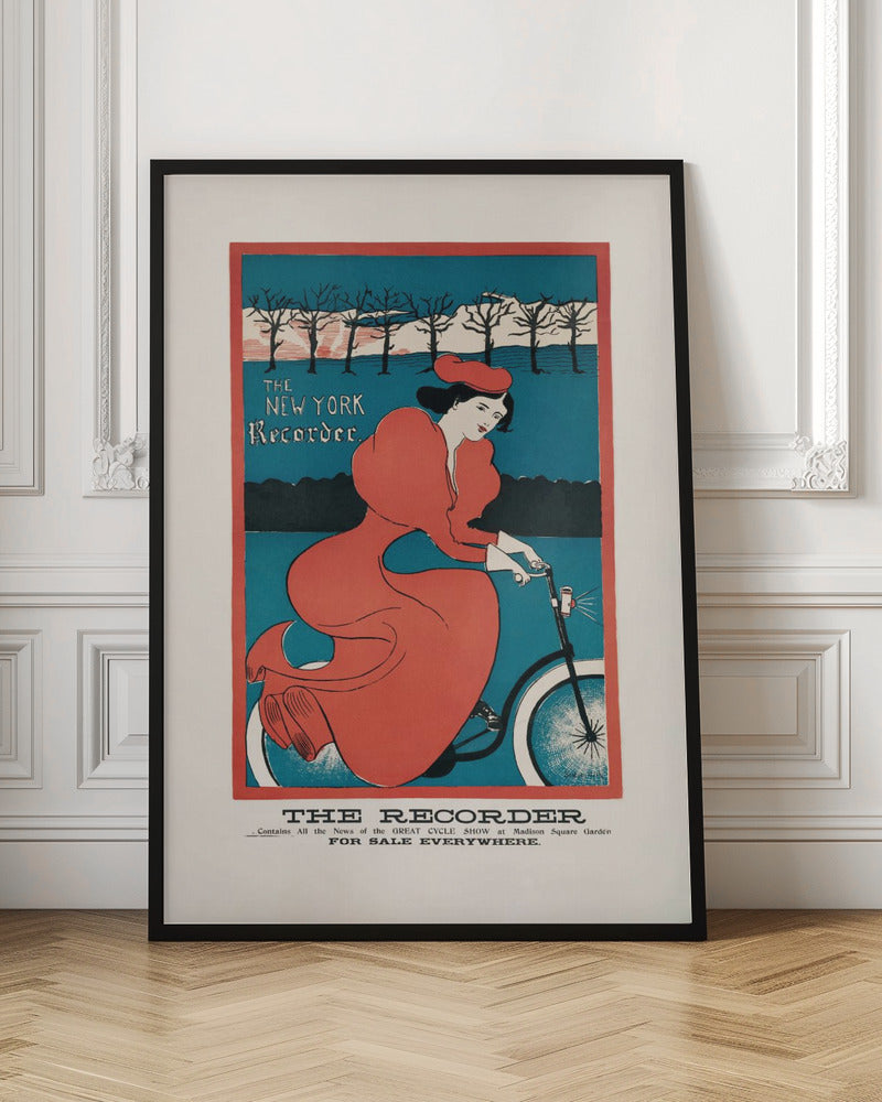 The New York Recorder (1895) By GF Scotson Clark - Poster / Art Print