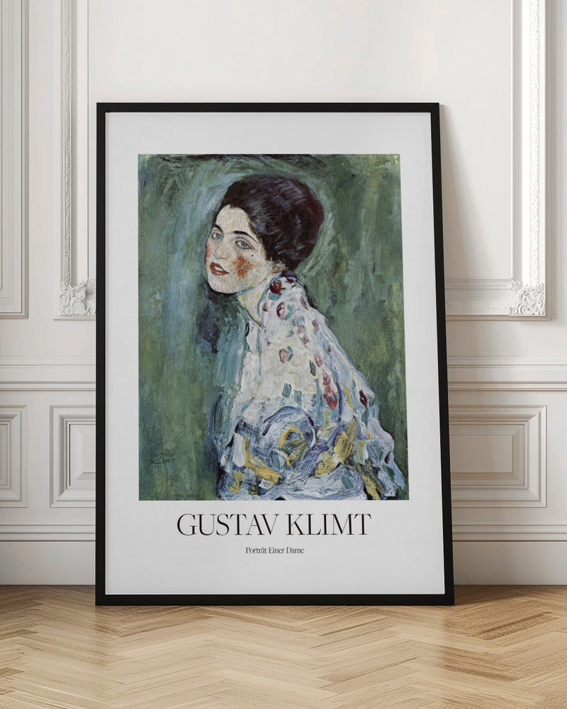 Porträt Einer Dame (1916–1917) Poster - Poster / Art Print