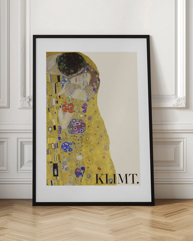 The Kiss (1907–1908) Special Poster Crop - Poster / Art Print