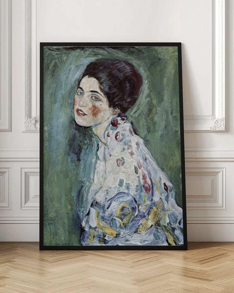 Porträt Einer Dame (1916–1917) - Poster / Art Print