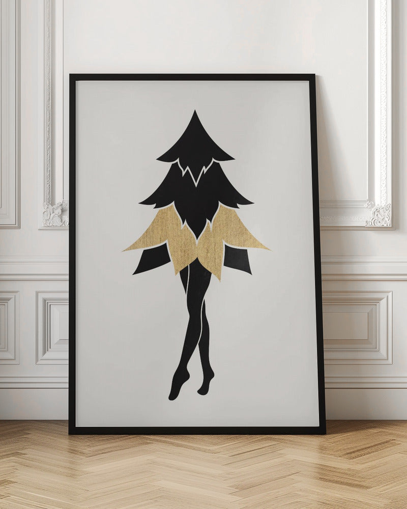 Lady Gaga At Christmas (vers.2) - Poster / Art Print