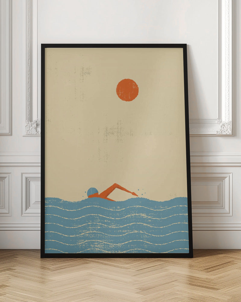 Swimmer - Poster / Art Print