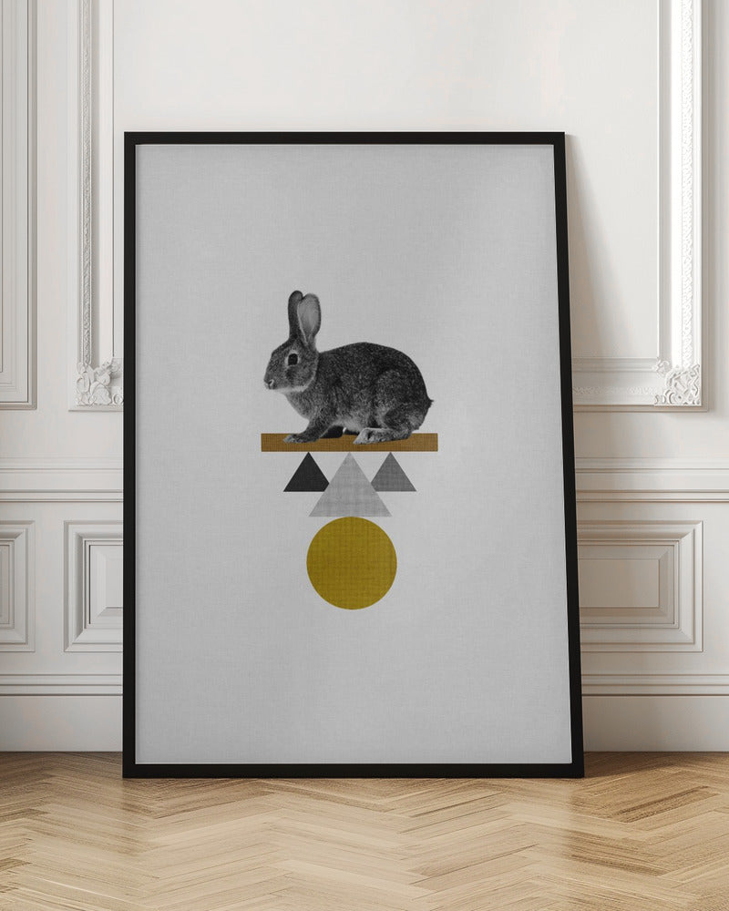 Tribal Rabbit - Poster / Art Print