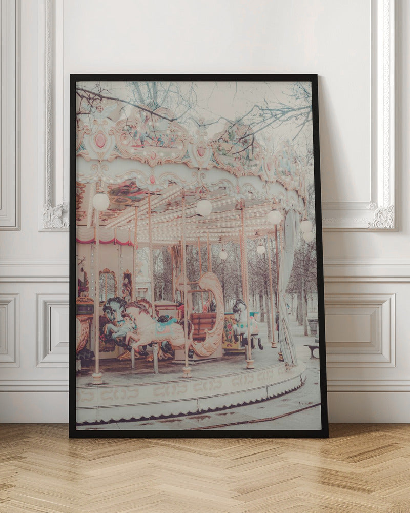Paris Carousel II - Poster / Art Print