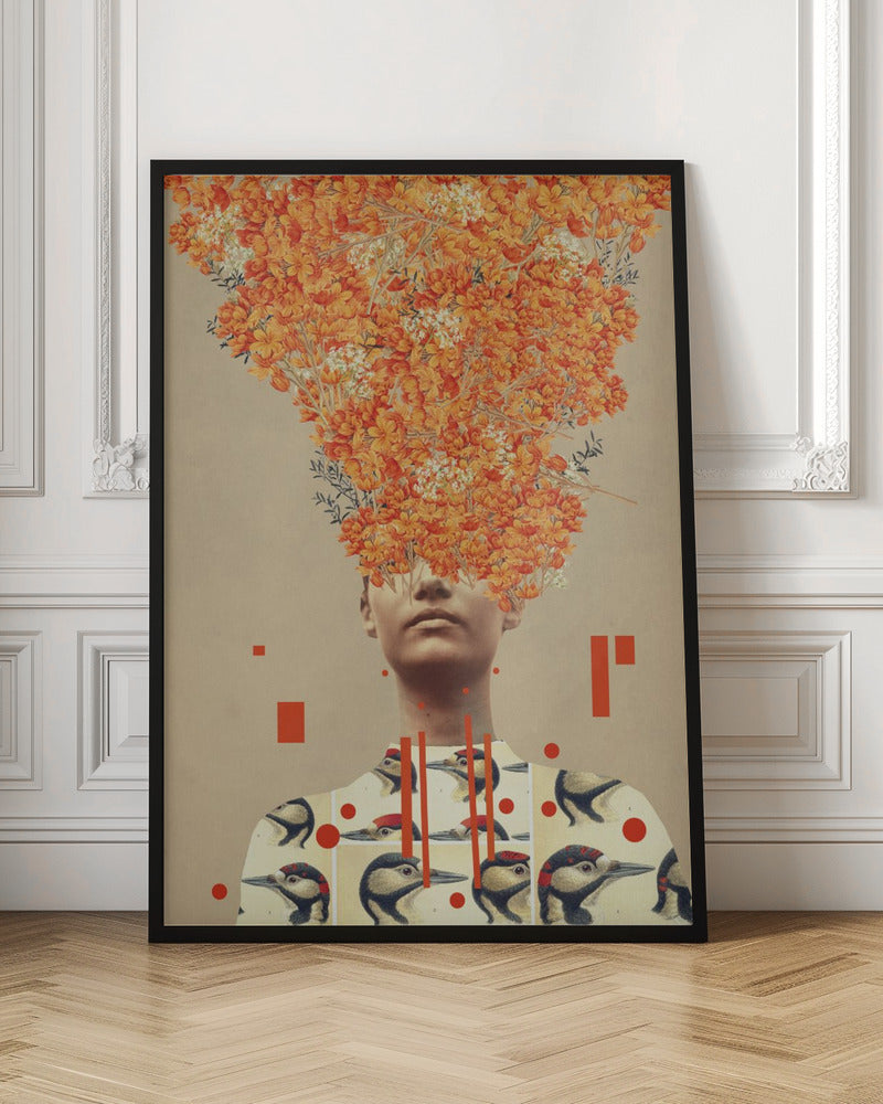 Bird Flight In Autumn - Poster / Art Print