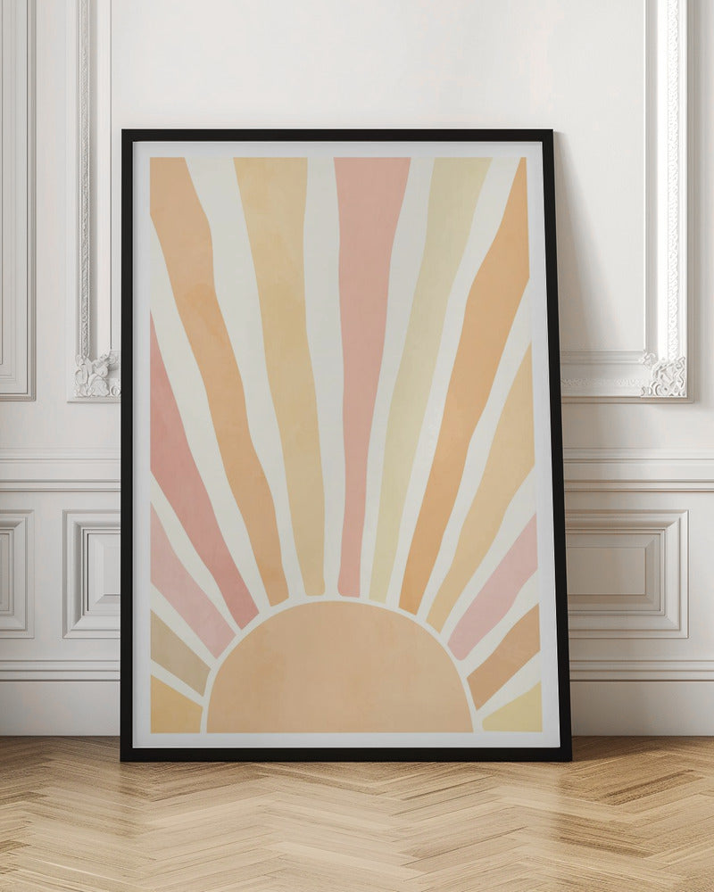 Boho sunrise - Poster / Art Print