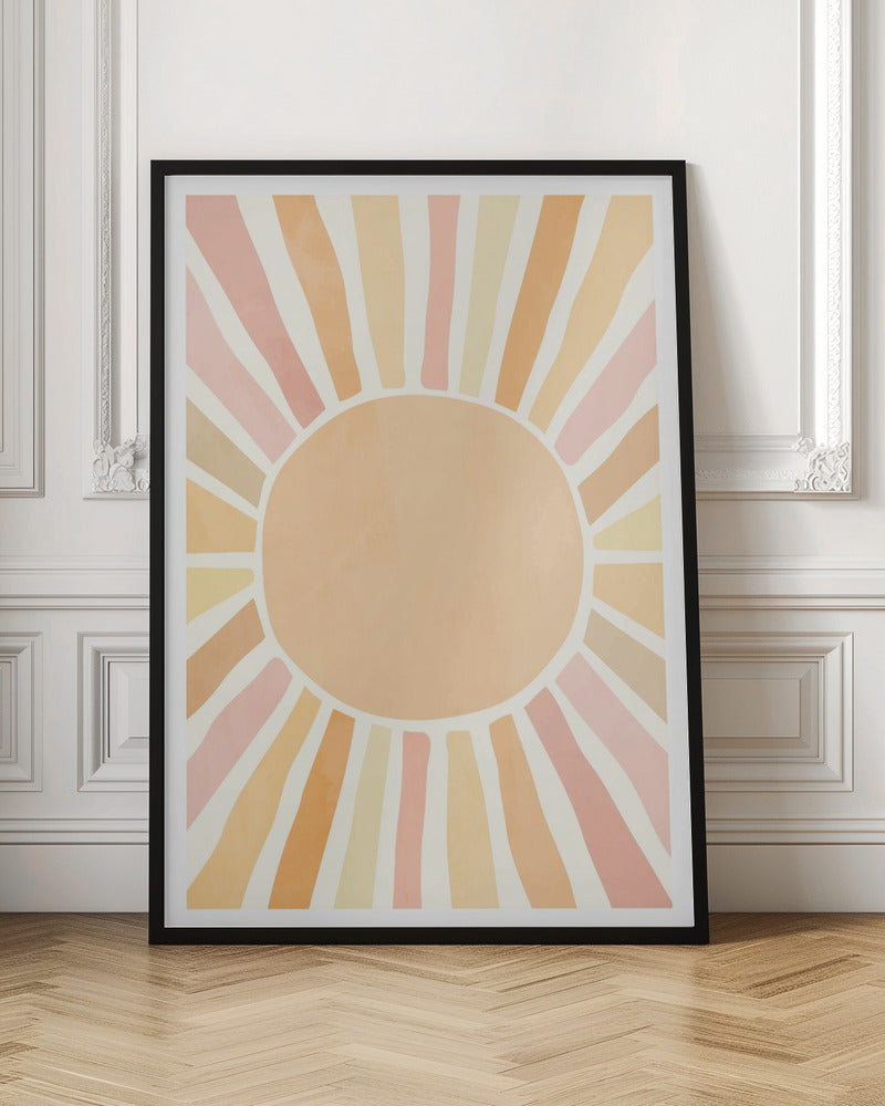 Boho sun - Poster / Art Print