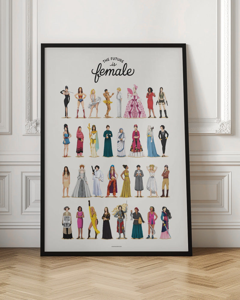 The Future is Female - Poster / Art Print