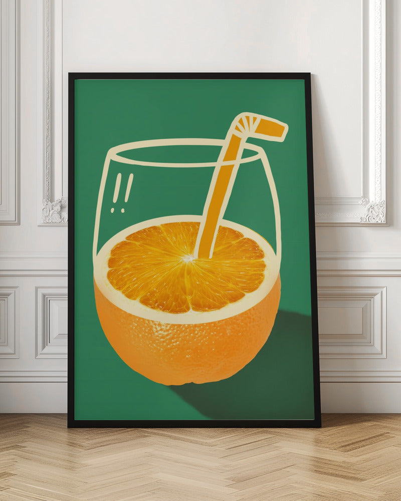 Orange juice - Poster / Art Print