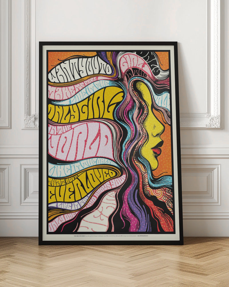 Only Girl in the World - Poster / Art Print