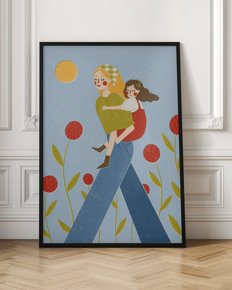 Piggy Back - Poster / Art Print