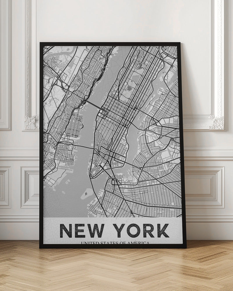 New York White - Poster / Art Print